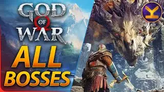 God of War (2018) PlayStation 4 - All Bosses - Hardest Difficulty Gameplay - PS4