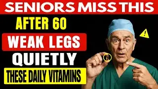 Doctor Warns THESE Vitamins Quietly Weaken Your Legs After 60 | Senior Vitality