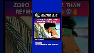 Coldest than Refrigerator 🥶#onepiece #luffy #zoro #art #shorts ep1102