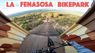 TESTING MY ENDURO BIKE OUT AT THIS AWESOME BIKEPARK!