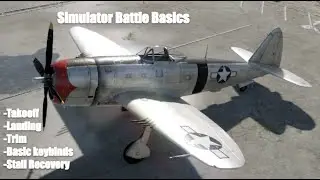 The Basics of Simulator battles- Takeoff, Landing, Basic keybinds, Stall recovery
