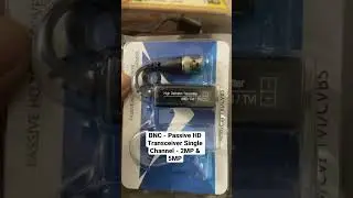 Passive BNC Video Balun for Cctv HD Camera #shots #youtubeshorts #BNC#cctv#video#cameras #balun