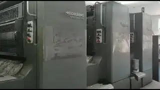 Heidelberg SM102-5 l 5 Color Offset Printing Press l 40