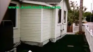 Fake Grass Tampa Install - Kinne - July 2011.wmv