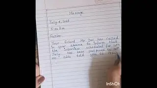 message writing in English grammar#shortvideo #english #grammar
