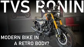 TVS RONIN &ndash; MODERN BIKE IN A RETRO BODY? 🤔 | WALKAROUND REVIEW