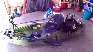 Perception Striker 11.5 Review, DIY Crate, DIY Stake Out Pole, DIY Cart