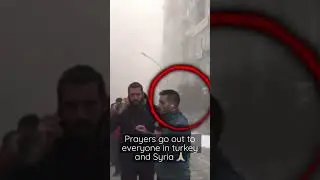 PRAYERS TO TURKEY AND SYRIA AFTER EARTHQUAKE DISASTER