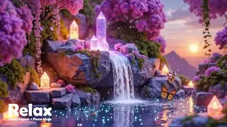 Relaxing Music + Soothing Water Sound 🌿 Deep Sleep, Relieve Stress, Anxiety and Depression