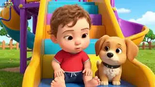 Baby Helps Puppy Climb the Steps 🪜🐶👶  Sweet Learning Song