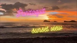 Sunset at Pundaquit | San Antonio, Zambales Philippines