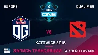 OG vs Team World, ESL One Katowice EU, game 2 [Adekvat, Smile]