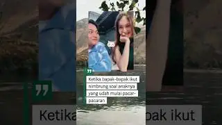 Nah gini baru bener pacaran tapi bapaknya juga ada #artis #sule #ferrymaryadi