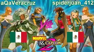 Marvel vs Capcom 2: New Age of Heroes - aQaVeracruz vs spiderjuan_412