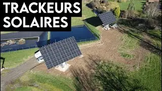 INSTALLATION DE NOS TRACKERS SOLAIRES