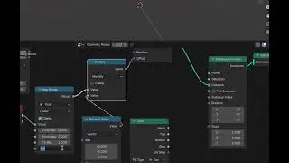 how to do logo reveal using geometry node wit