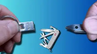 Нет пинцета на вашем любимом швейцарском армейском ноже? Не проблема!