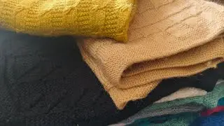 Handknitted jackets collection...
