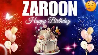 ZAROON Happy Birthday to you|| Happy Birthday Song ZAROON🎂🎈 #birthday #happybirthdaysong #zaroon