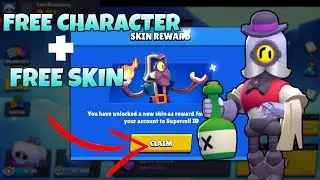 FREE BARLEY AND WIZARD SKIN | Brawl Stars