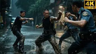 💥【2025 Crime Movie】Mob force people with power,Kung Fu police defeat the suspects in a few moves!