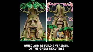 Конструктор LEGO &laquo;Легенда о Зельде: Великое дерево Деку&raquo; &mdash; отличный подарок для поклонников видео...