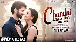 New Song 2026 | Chandni Rate Teri Bathe | Shahid Kapoor & Triptii Dimri | New Hindi Song | Romantic