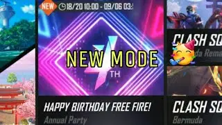 FREE FIRE NEW MODE HAPPY BIRTHDAY FREE FIRE|| HOW TO PLAY HAPPY BIRTHDAY FREE FIRE MODE