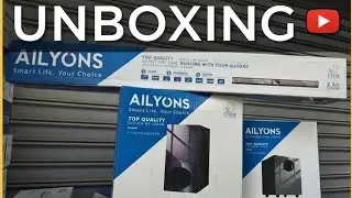 AILYONS Sound Bar Review aand unboxing