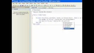 VB 2008 Get Local IP Without Winsock