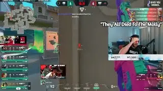 FUR Khalil Got TRIPLE KILLS On 100 Thieves With The Molly In VCT Americas