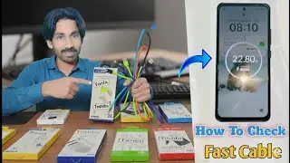 Mobile Data Cable Speed Test | Kaun Si Cable Sabse Tez Hai? 🚀|| How To Check Data Cable Speed