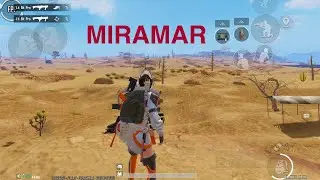 MIRAMAR MAP BGMI FULL GAMEPLAY SOLO VS SQUED IN IPAD