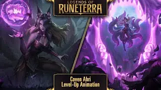 Legends of Runeterra - Coven Ahri Level-Up Animation