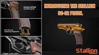 INTRODUCING THE STALLION SC-32 PISTOL .32 CALIBER