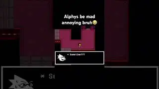 Alphys be mad annoying bruh 😭 #comedy #undertale #gaming #gamingmoments #funny