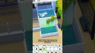 The sims 4 pool Ideas (modern, luxury pool) you must KNOW !!!!! #sims4pool #sims4shorts #sims4ideas