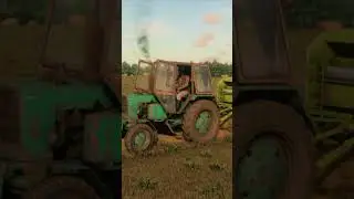 ЮМЗ-6КЛ + Claas Rollant 66 #farming #farmingsimulator22 #farmlife #gaming #fs19 #games #fs22 #fs25