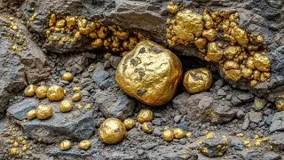Gold Prospecting To Pouring Gold Bars | Full Process