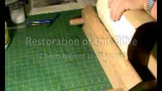 Old Bible Restoration High Speed view