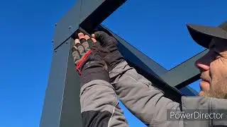 Mont&aacute;ž hlin&iacute;kov&eacute; pergoly Hobbytec