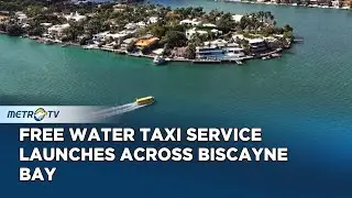 Miami Launches Free Water Taxi Service Between Miami Beach