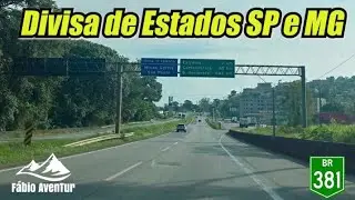 Divisa de Estados São Paulo e Minas Gerais. Viagem Para Brás Pires MG. #parte2