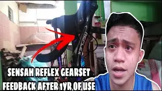 MAGANDA BA TALAGA ITONG SENSAH DRIVETRAIN?? | SENSAH REFLEX GEARSET FEEDBACK AFTER 1YR OF USE