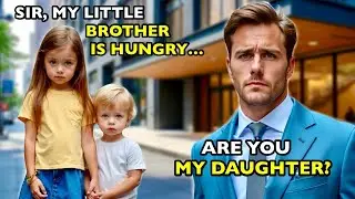 Little Girl gave all she had to a passerby to feed her brother, not knowing he was a millionai