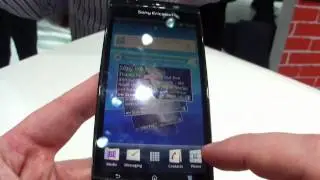 Sony Ericsson Xperia Arc hands on - MWC 2011 Barcelona