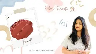 Color Mixing Tutorial  || Terracotta || Step By Step
