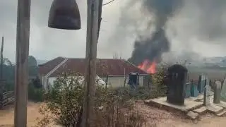 Chahsat village burn by Kamjong vilage