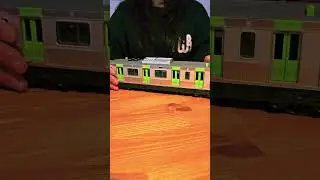 Tokyo Yamanote Model Train 🚈 😍 With Sounds 😍 🎵 #japan #yamanoteline #shibuya #travel #train #tokyo