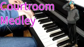 🎹[Apollo Justice] Ace Attorney 4 Courtroom Medley piano cover